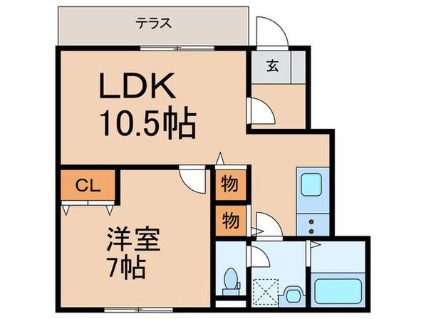 プレジオの物件間取画像